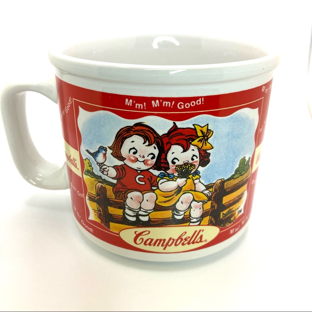 Set of 2 1998 Campbell’s Soup Four Seasons Mugs